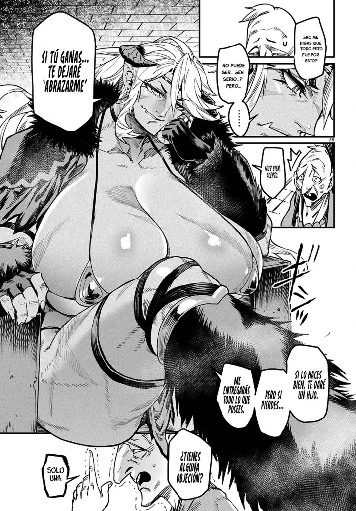 REENCARNADO EN UN COLISEO ~Utilizando la habilidad más débil para derrotar a las mujeres más fuertes y crear un harem de esclavas~ Capítulo 30 - Page 26