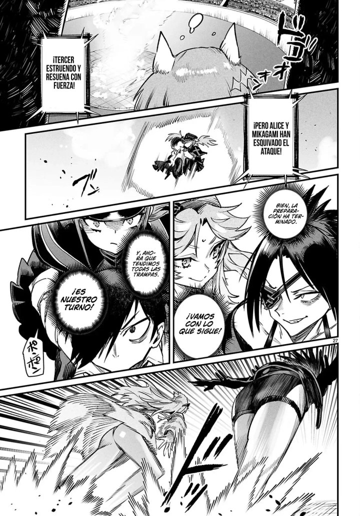 REENCARNADO EN UN COLISEO ~Utilizando la habilidad más débil para derrotar a las mujeres más fuertes y crear un harem de esclavas~ Capítulo 30 - Page 28