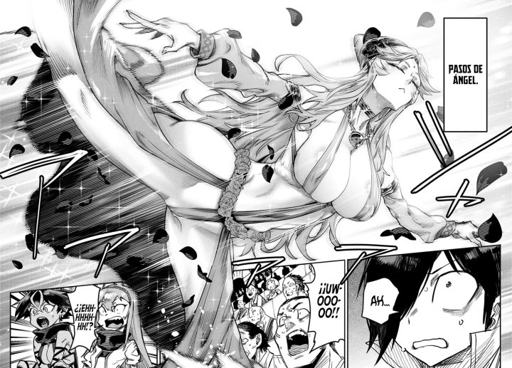 REENCARNADO EN UN COLISEO ~Utilizando la habilidad más débil para derrotar a las mujeres más fuertes y crear un harem de esclavas~ Capítulo 30 - Page 34