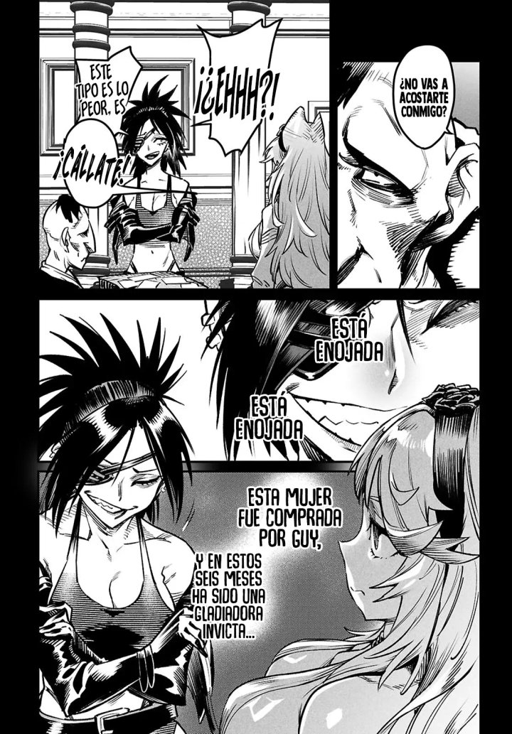 REENCARNADO EN UN COLISEO ~Utilizando la habilidad más débil para derrotar a las mujeres más fuertes y crear un harem de esclavas~ Capítulo 31 - Page 26