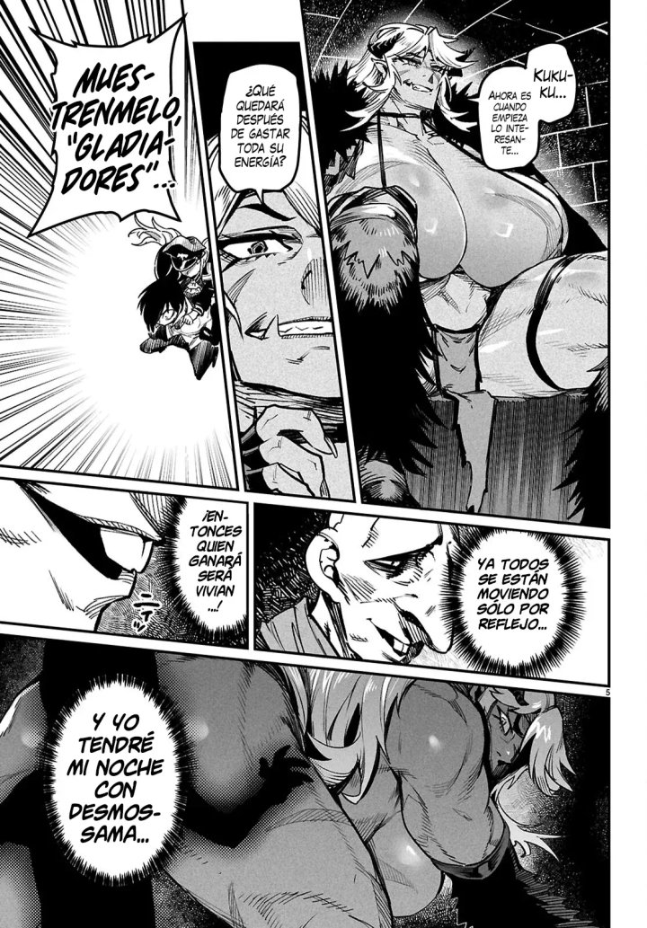 REENCARNADO EN UN COLISEO ~Utilizando la habilidad más débil para derrotar a las mujeres más fuertes y crear un harem de esclavas~ Capítulo 32 - Page 9