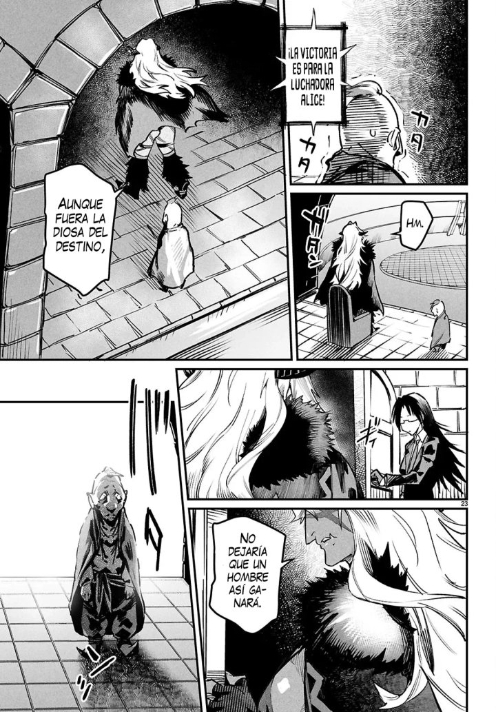 REENCARNADO EN UN COLISEO ~Utilizando la habilidad más débil para derrotar a las mujeres más fuertes y crear un harem de esclavas~ Capítulo 33 - Page 24