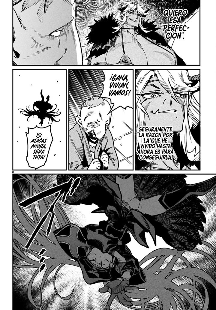 REENCARNADO EN UN COLISEO ~Utilizando la habilidad más débil para derrotar a las mujeres más fuertes y crear un harem de esclavas~ Capítulo 33 - Page 9