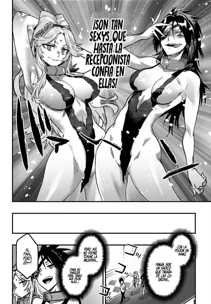 REENCARNADO EN UN COLISEO ~Utilizando la habilidad más débil para derrotar a las mujeres más fuertes y crear un harem de esclavas~ Capítulo 34 - Page 12