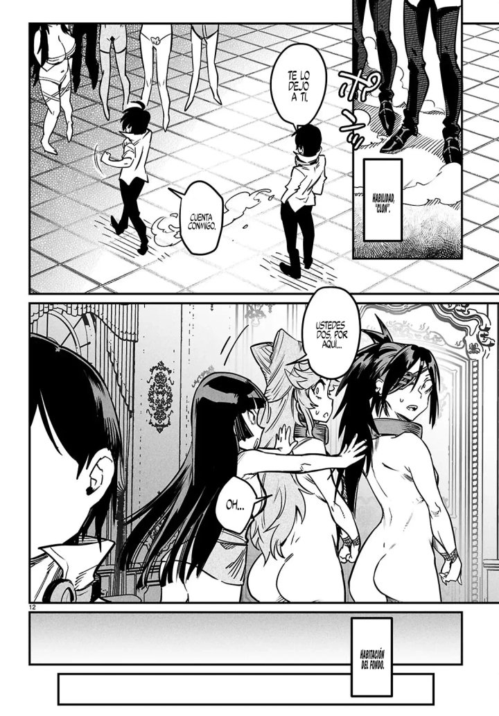 REENCARNADO EN UN COLISEO ~Utilizando la habilidad más débil para derrotar a las mujeres más fuertes y crear un harem de esclavas~ Capítulo 34 - Page 17
