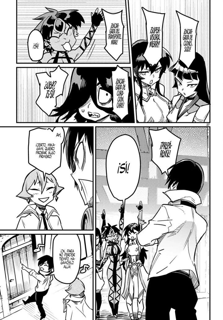 REENCARNADO EN UN COLISEO ~Utilizando la habilidad más débil para derrotar a las mujeres más fuertes y crear un harem de esclavas~ Capítulo 34 - Page 32