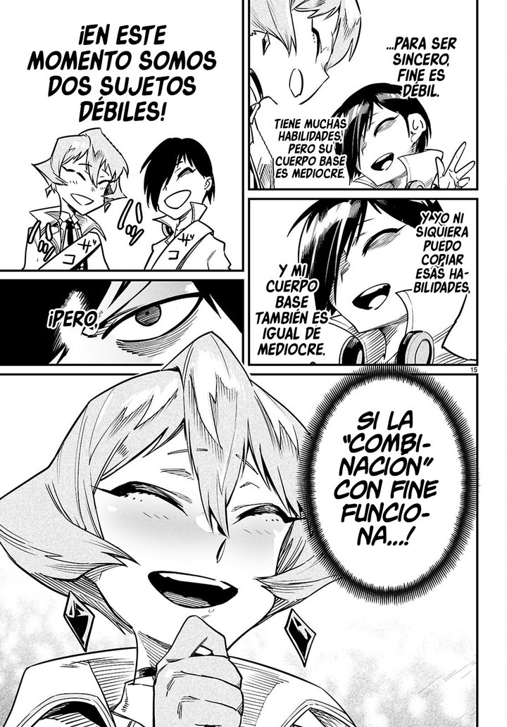 REENCARNADO EN UN COLISEO ~Utilizando la habilidad más débil para derrotar a las mujeres más fuertes y crear un harem de esclavas~ Capítulo 35 - Page 17