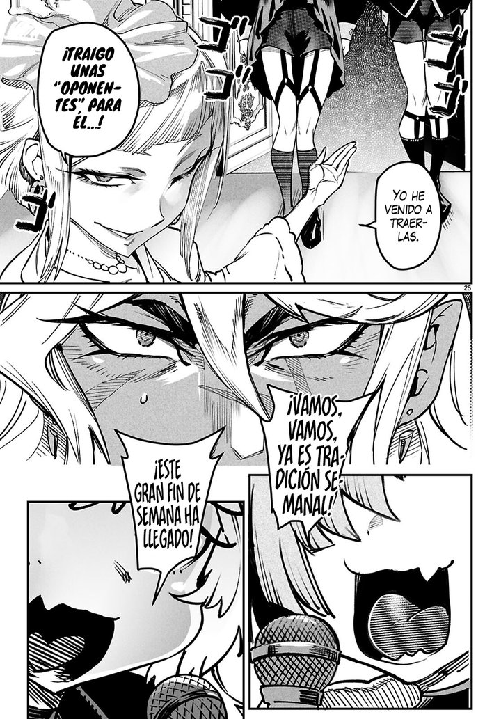 REENCARNADO EN UN COLISEO ~Utilizando la habilidad más débil para derrotar a las mujeres más fuertes y crear un harem de esclavas~ Capítulo 35 - Page 27
