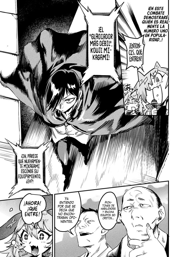 REENCARNADO EN UN COLISEO ~Utilizando la habilidad más débil para derrotar a las mujeres más fuertes y crear un harem de esclavas~ Capítulo 35 - Page 29