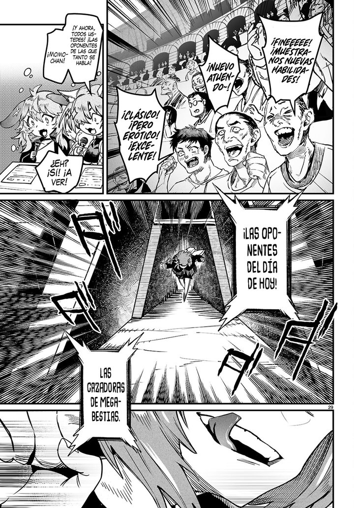 REENCARNADO EN UN COLISEO ~Utilizando la habilidad más débil para derrotar a las mujeres más fuertes y crear un harem de esclavas~ Capítulo 35 - Page 31