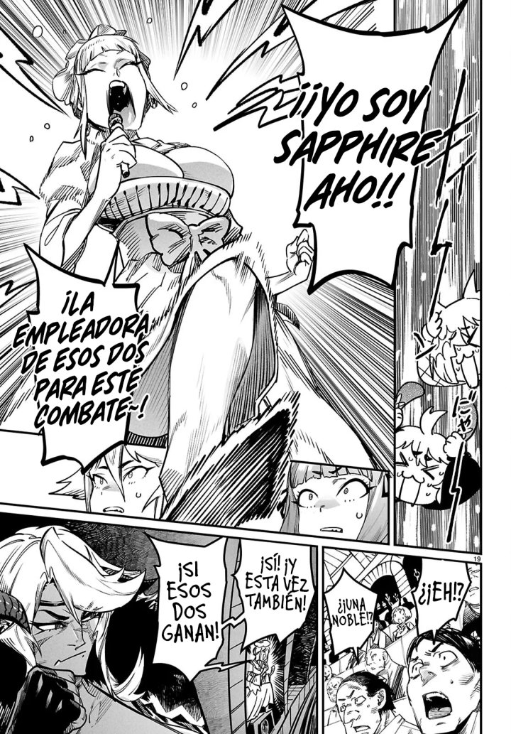 REENCARNADO EN UN COLISEO ~Utilizando la habilidad más débil para derrotar a las mujeres más fuertes y crear un harem de esclavas~ Capítulo 36 - Page 22