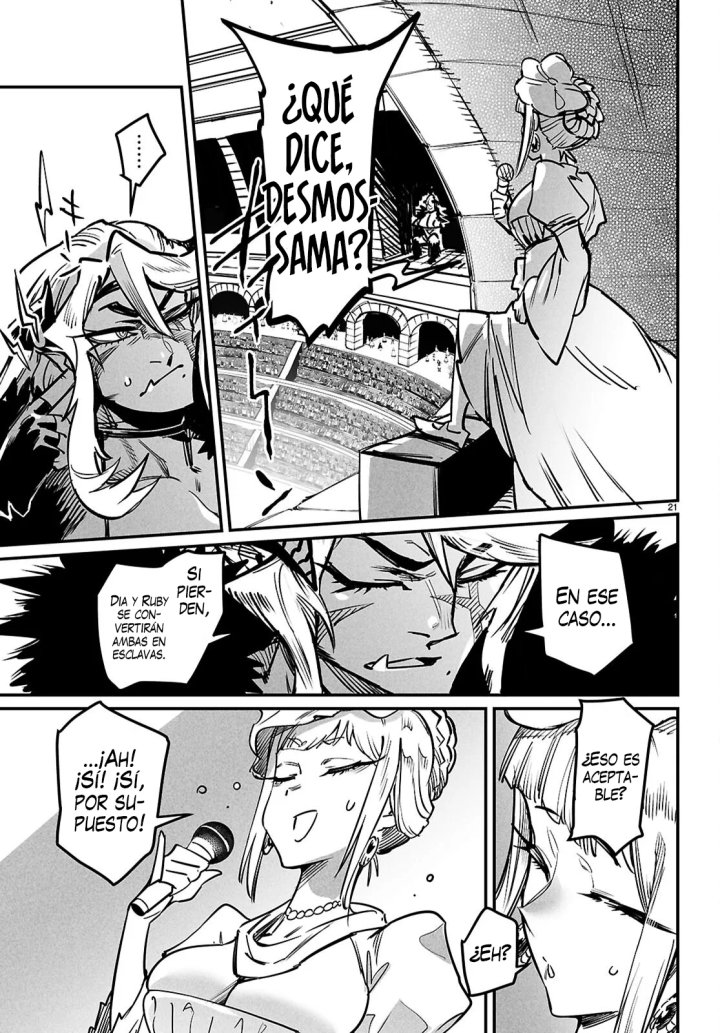 REENCARNADO EN UN COLISEO ~Utilizando la habilidad más débil para derrotar a las mujeres más fuertes y crear un harem de esclavas~ Capítulo 36 - Page 24