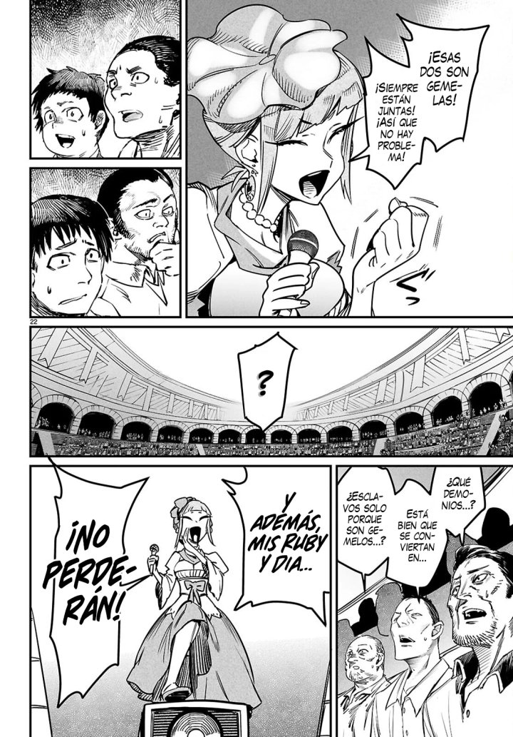 REENCARNADO EN UN COLISEO ~Utilizando la habilidad más débil para derrotar a las mujeres más fuertes y crear un harem de esclavas~ Capítulo 36 - Page 25