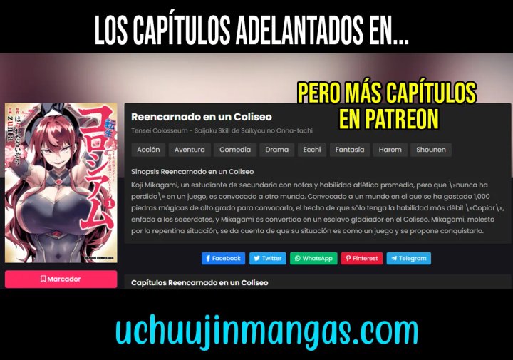 REENCARNADO EN UN COLISEO ~Utilizando la habilidad más débil para derrotar a las mujeres más fuertes y crear un harem de esclavas~ Capítulo 36 - Page 4