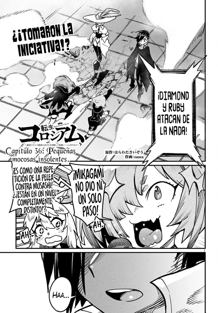 REENCARNADO EN UN COLISEO ~Utilizando la habilidad más débil para derrotar a las mujeres más fuertes y crear un harem de esclavas~ Capítulo 36 - Page 5