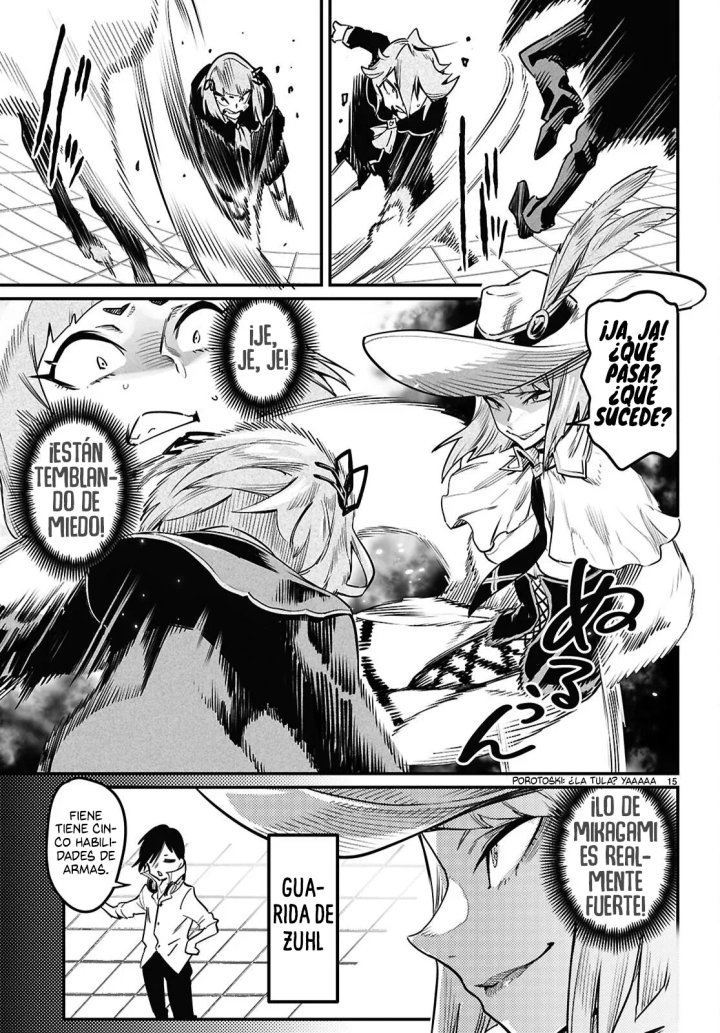 REENCARNADO EN UN COLISEO ~Utilizando la habilidad más débil para derrotar a las mujeres más fuertes y crear un harem de esclavas~ Capítulo 37 - Page 19