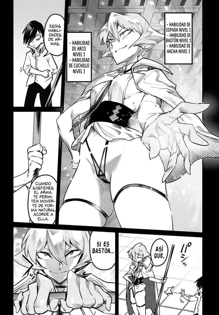 REENCARNADO EN UN COLISEO ~Utilizando la habilidad más débil para derrotar a las mujeres más fuertes y crear un harem de esclavas~ Capítulo 37 - Page 20