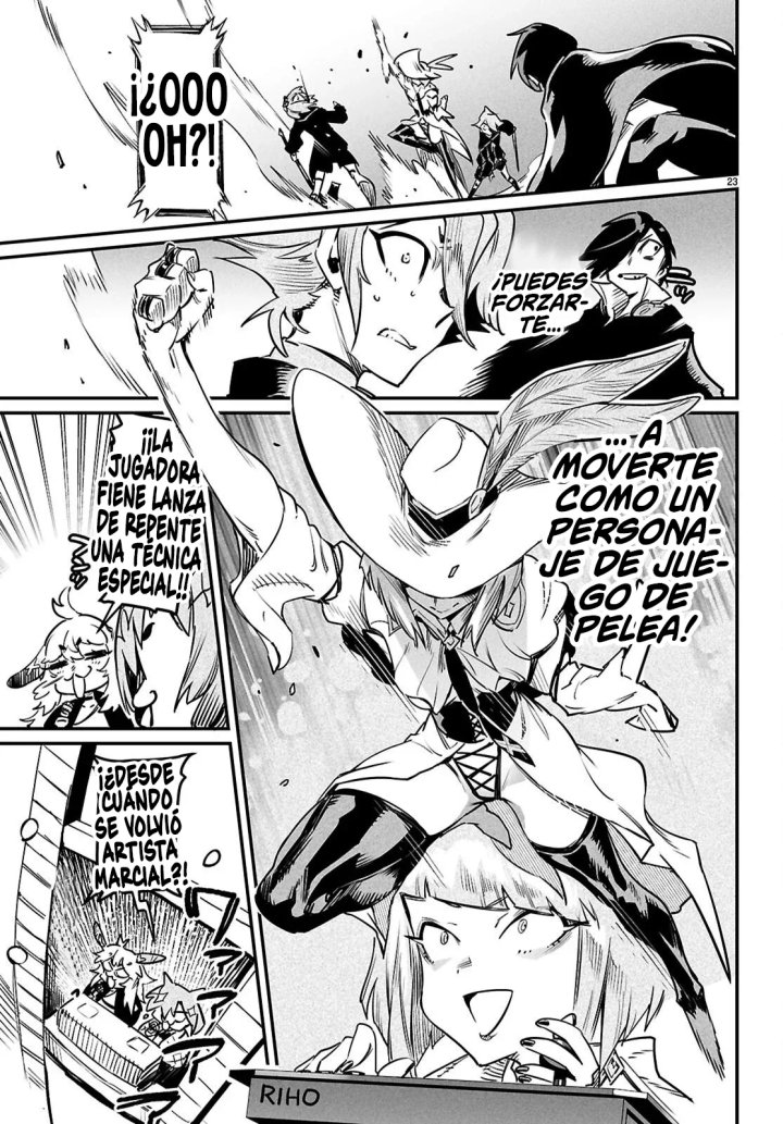 REENCARNADO EN UN COLISEO ~Utilizando la habilidad más débil para derrotar a las mujeres más fuertes y crear un harem de esclavas~ Capítulo 37 - Page 27
