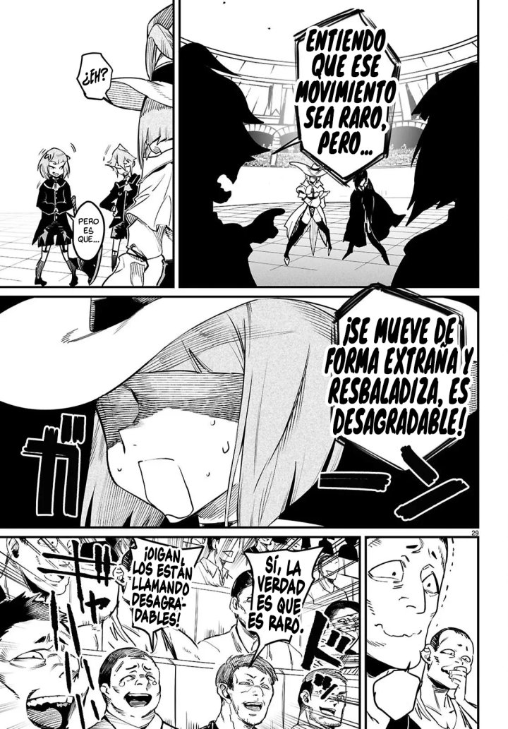REENCARNADO EN UN COLISEO ~Utilizando la habilidad más débil para derrotar a las mujeres más fuertes y crear un harem de esclavas~ Capítulo 37 - Page 33