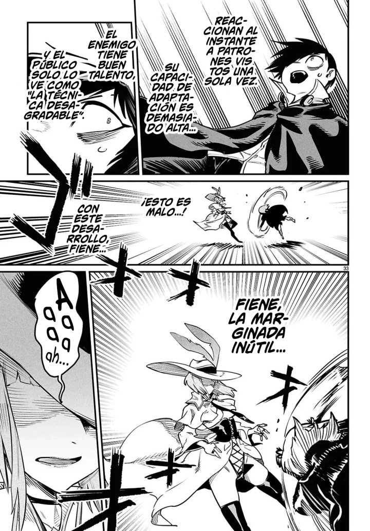 REENCARNADO EN UN COLISEO ~Utilizando la habilidad más débil para derrotar a las mujeres más fuertes y crear un harem de esclavas~ Capítulo 37 - Page 37