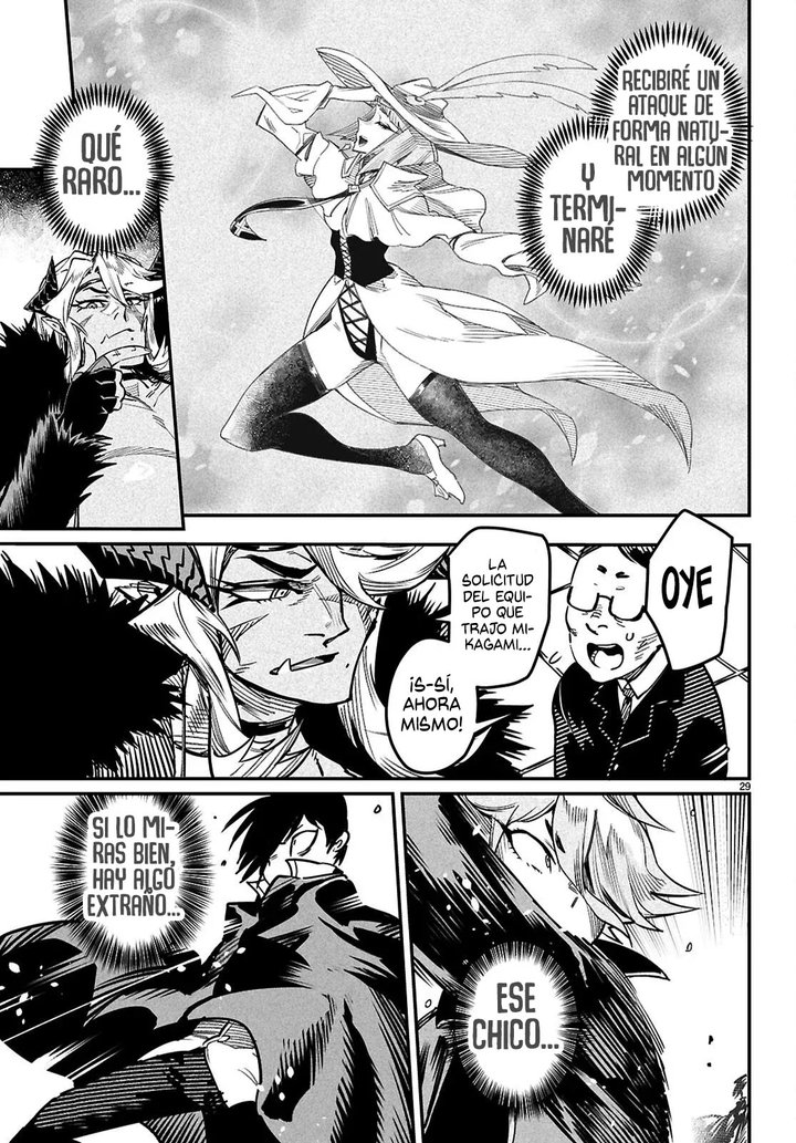 REENCARNADO EN UN COLISEO ~Utilizando la habilidad más débil para derrotar a las mujeres más fuertes y crear un harem de esclavas~ Capítulo 38 - Page 30