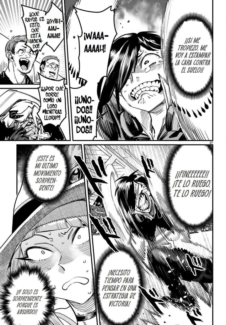 REENCARNADO EN UN COLISEO ~Utilizando la habilidad más débil para derrotar a las mujeres más fuertes y crear un harem de esclavas~ Capítulo 39 - Page 27