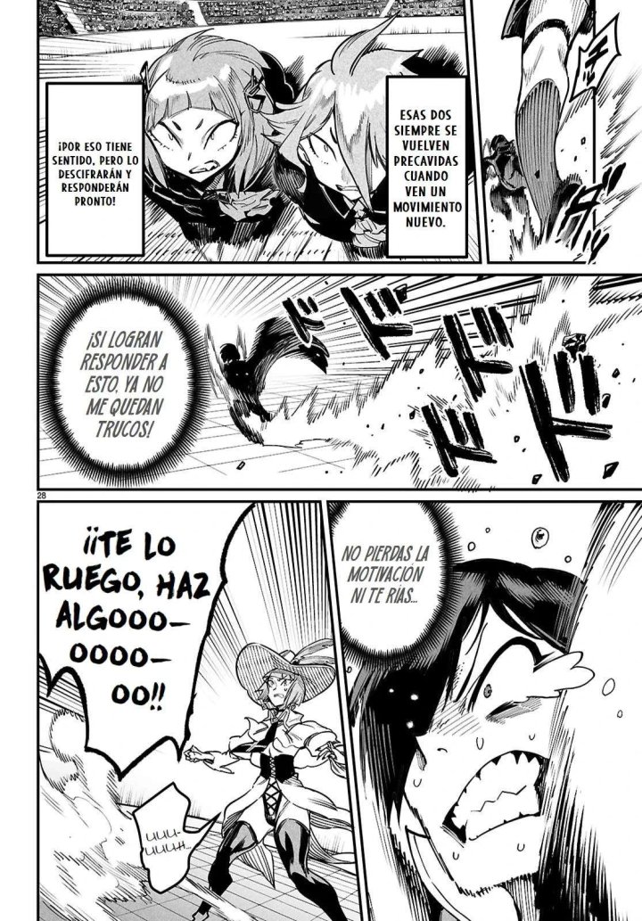 REENCARNADO EN UN COLISEO ~Utilizando la habilidad más débil para derrotar a las mujeres más fuertes y crear un harem de esclavas~ Capítulo 39 - Page 28