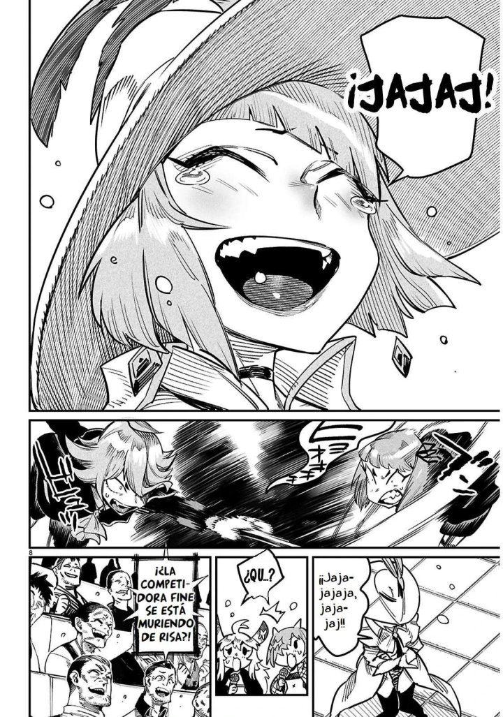 REENCARNADO EN UN COLISEO ~Utilizando la habilidad más débil para derrotar a las mujeres más fuertes y crear un harem de esclavas~ Capítulo 39 - Page 8