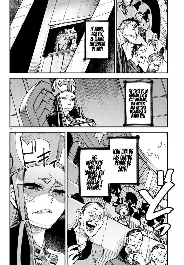 REENCARNADO EN UN COLISEO ~Utilizando la habilidad más débil para derrotar a las mujeres más fuertes y crear un harem de esclavas~ Capítulo 4 - Page 17