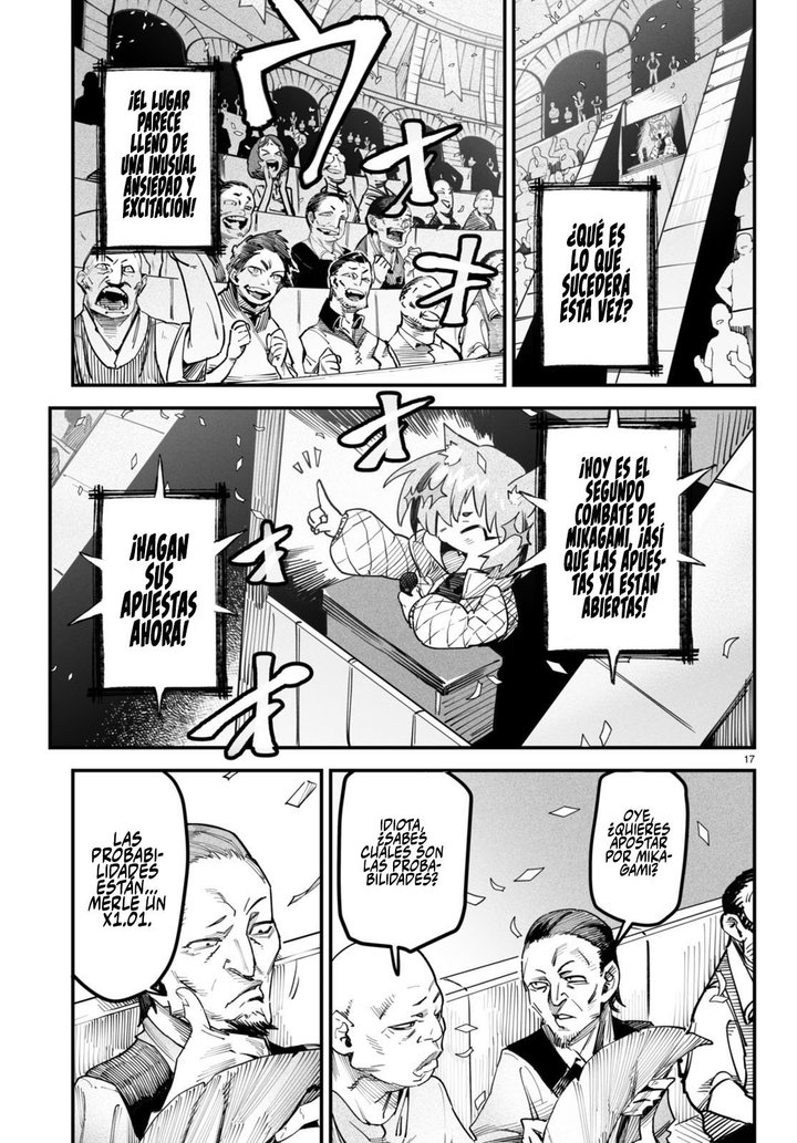 REENCARNADO EN UN COLISEO ~Utilizando la habilidad más débil para derrotar a las mujeres más fuertes y crear un harem de esclavas~ Capítulo 4 - Page 18