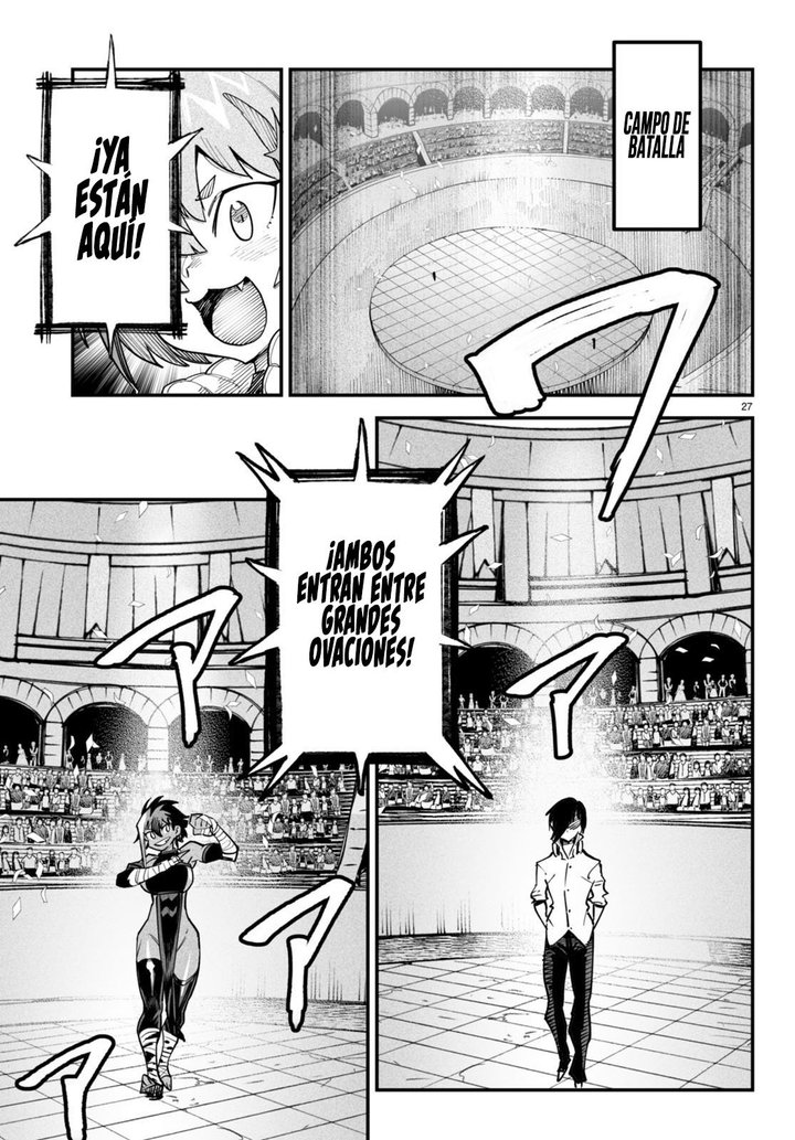 REENCARNADO EN UN COLISEO ~Utilizando la habilidad más débil para derrotar a las mujeres más fuertes y crear un harem de esclavas~ Capítulo 4 - Page 28