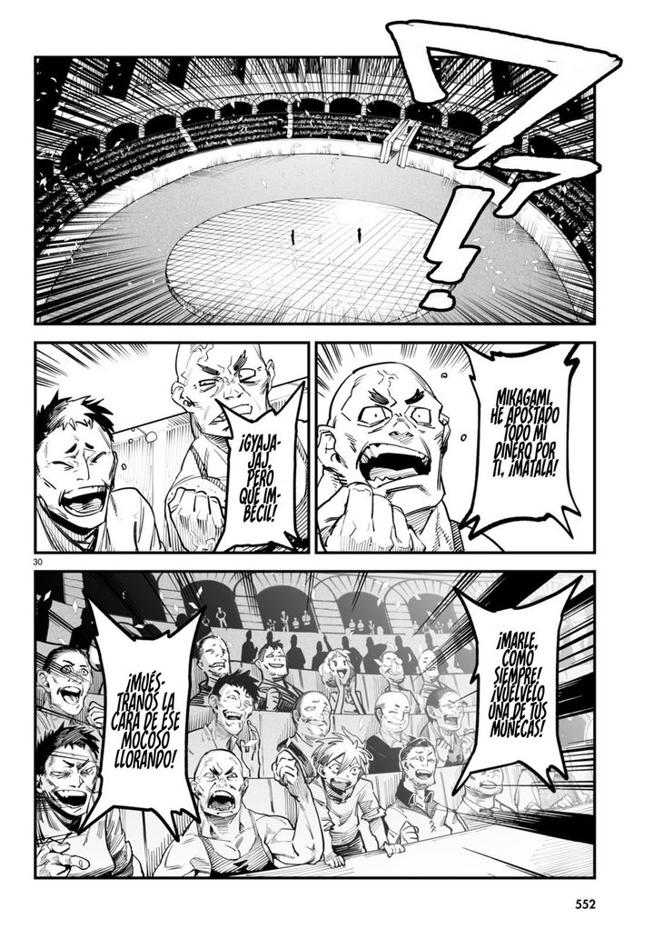 REENCARNADO EN UN COLISEO ~Utilizando la habilidad más débil para derrotar a las mujeres más fuertes y crear un harem de esclavas~ Capítulo 4 - Page 31