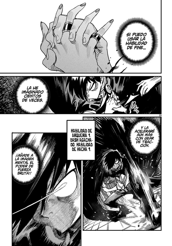 REENCARNADO EN UN COLISEO ~Utilizando la habilidad más débil para derrotar a las mujeres más fuertes y crear un harem de esclavas~ Capítulo 40 - Page 30