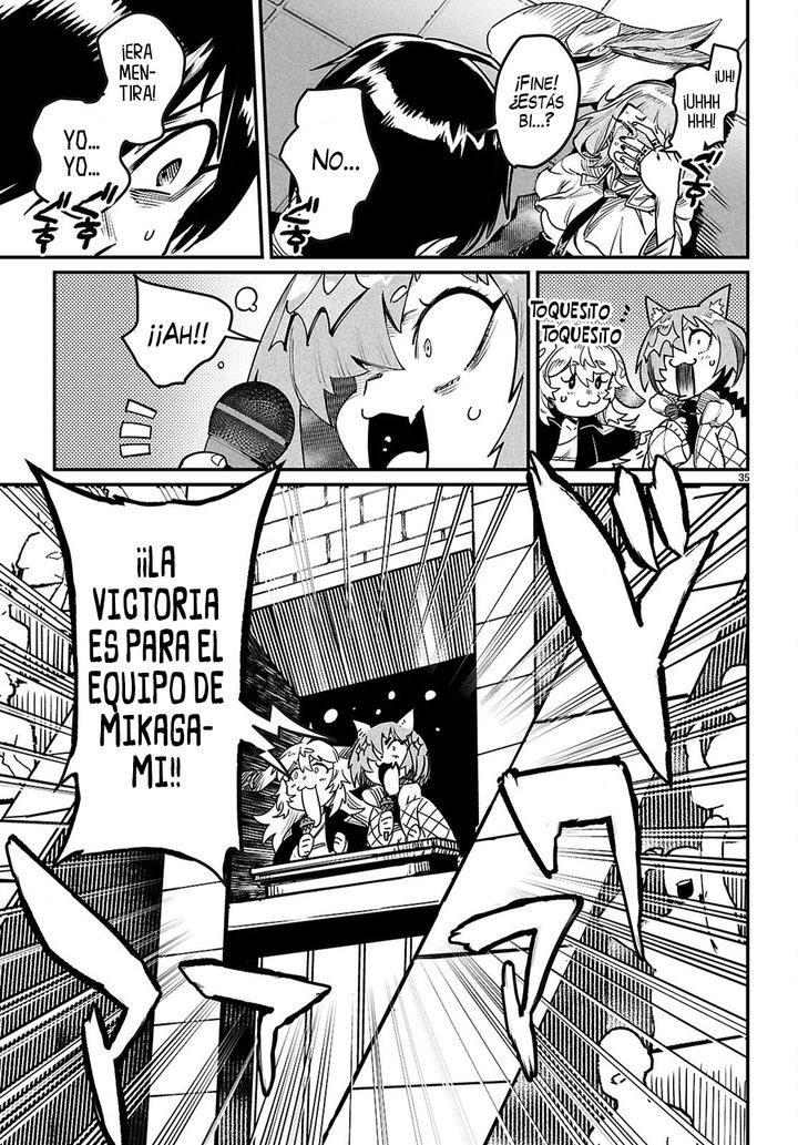 REENCARNADO EN UN COLISEO ~Utilizando la habilidad más débil para derrotar a las mujeres más fuertes y crear un harem de esclavas~ Capítulo 40 - Page 35