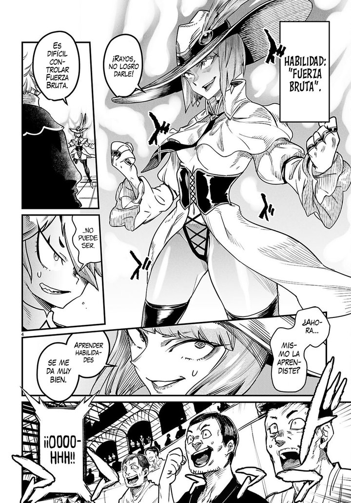 REENCARNADO EN UN COLISEO ~Utilizando la habilidad más débil para derrotar a las mujeres más fuertes y crear un harem de esclavas~ Capítulo 40 - Page 5