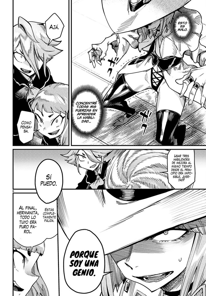 REENCARNADO EN UN COLISEO ~Utilizando la habilidad más débil para derrotar a las mujeres más fuertes y crear un harem de esclavas~ Capítulo 40 - Page 7