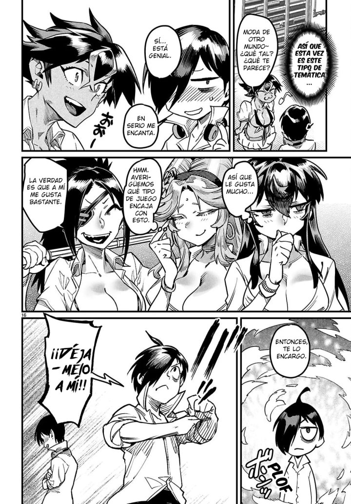 REENCARNADO EN UN COLISEO ~Utilizando la habilidad más débil para derrotar a las mujeres más fuertes y crear un harem de esclavas~ Capítulo 41 - Page 16