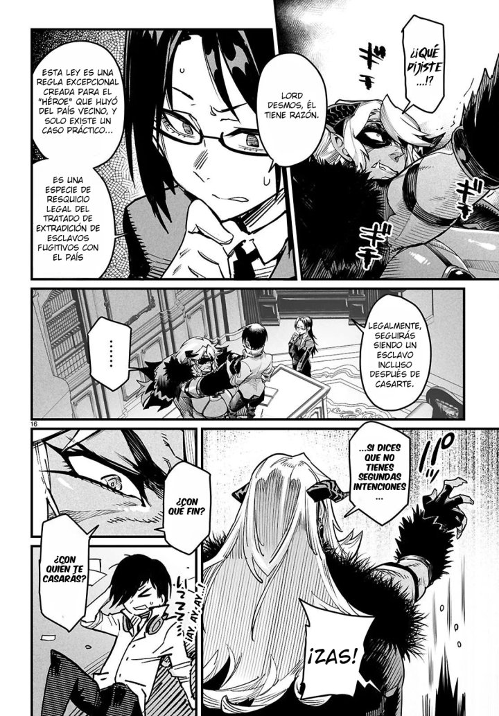 REENCARNADO EN UN COLISEO ~Utilizando la habilidad más débil para derrotar a las mujeres más fuertes y crear un harem de esclavas~ Capítulo 42 - Page 17