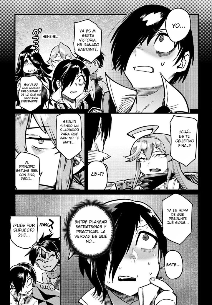 REENCARNADO EN UN COLISEO ~Utilizando la habilidad más débil para derrotar a las mujeres más fuertes y crear un harem de esclavas~ Capítulo 42 - Page 18