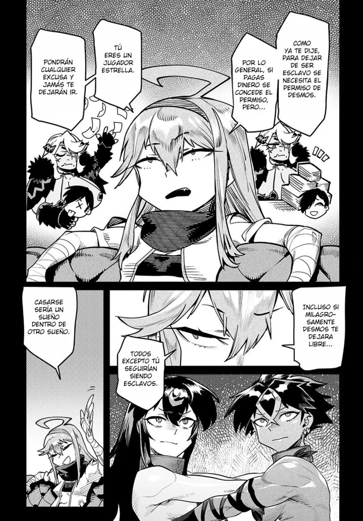 REENCARNADO EN UN COLISEO ~Utilizando la habilidad más débil para derrotar a las mujeres más fuertes y crear un harem de esclavas~ Capítulo 42 - Page 20