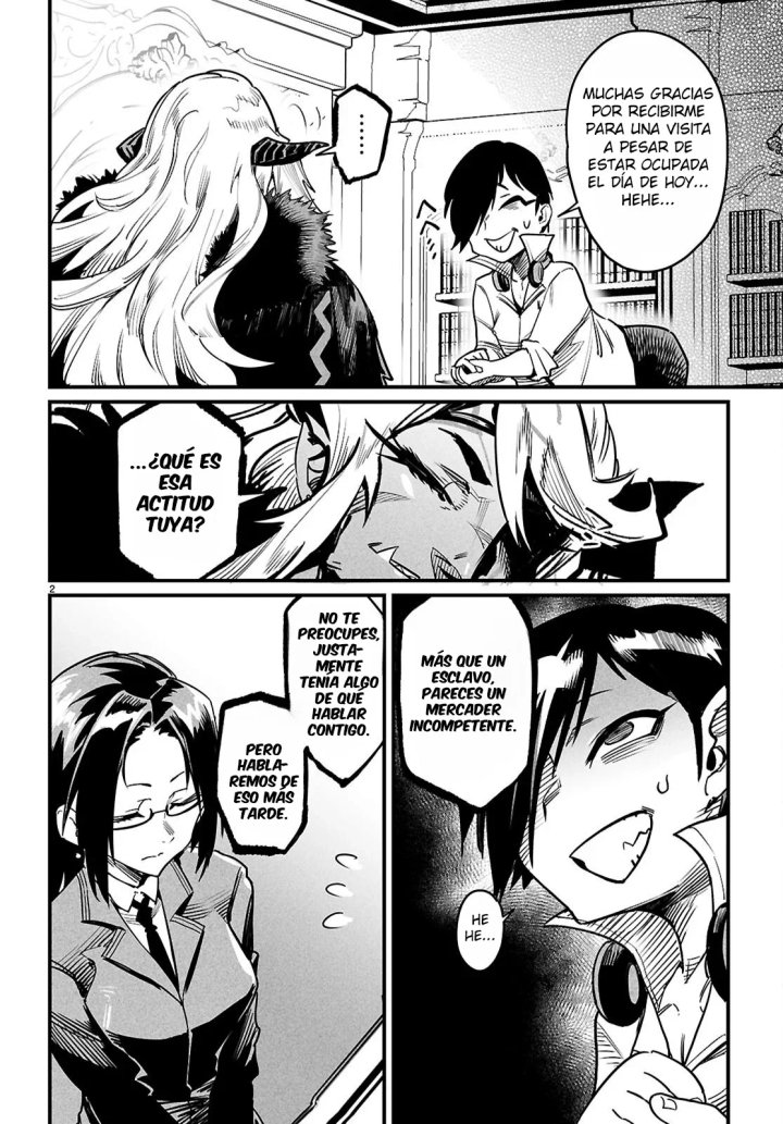 REENCARNADO EN UN COLISEO ~Utilizando la habilidad más débil para derrotar a las mujeres más fuertes y crear un harem de esclavas~ Capítulo 42 - Page 3