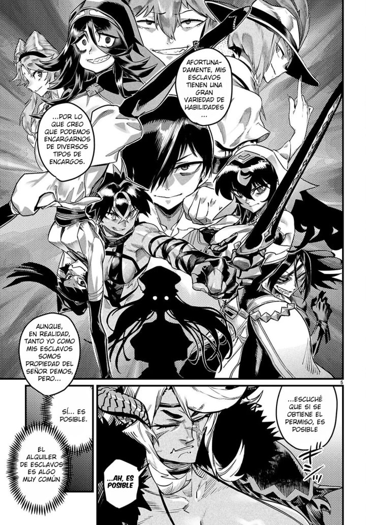 REENCARNADO EN UN COLISEO ~Utilizando la habilidad más débil para derrotar a las mujeres más fuertes y crear un harem de esclavas~ Capítulo 42 - Page 6