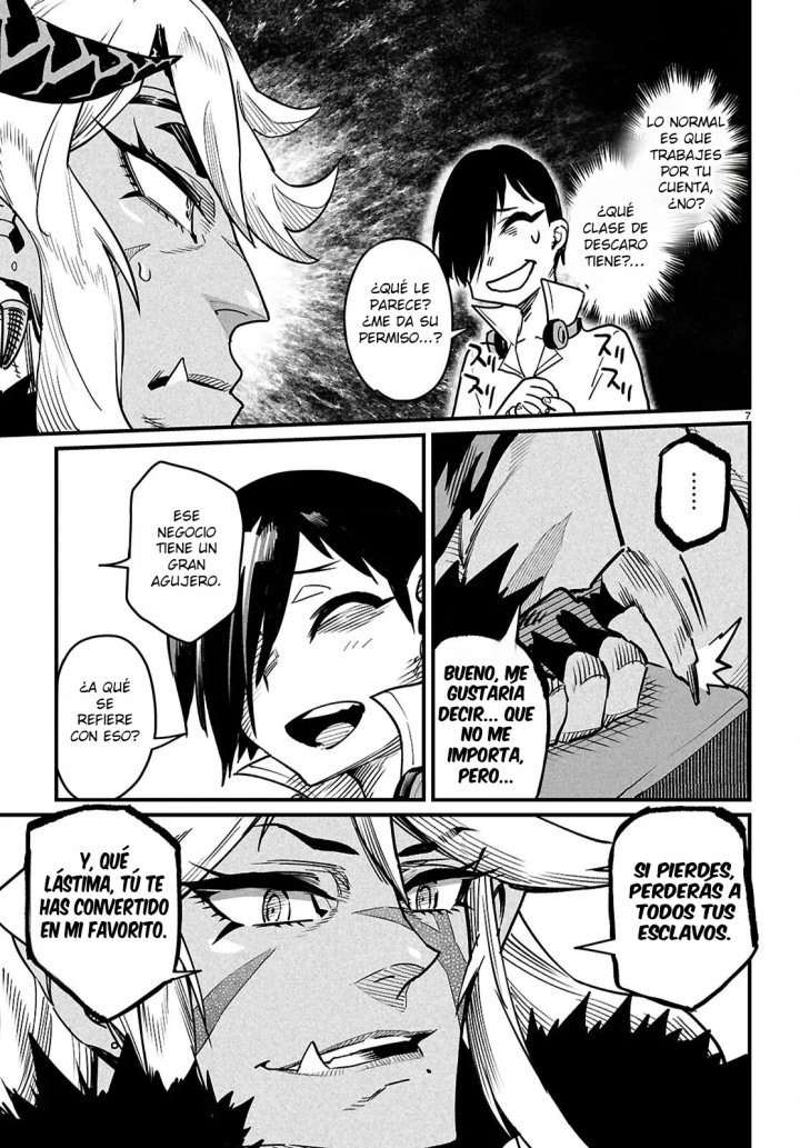 REENCARNADO EN UN COLISEO ~Utilizando la habilidad más débil para derrotar a las mujeres más fuertes y crear un harem de esclavas~ Capítulo 42 - Page 8