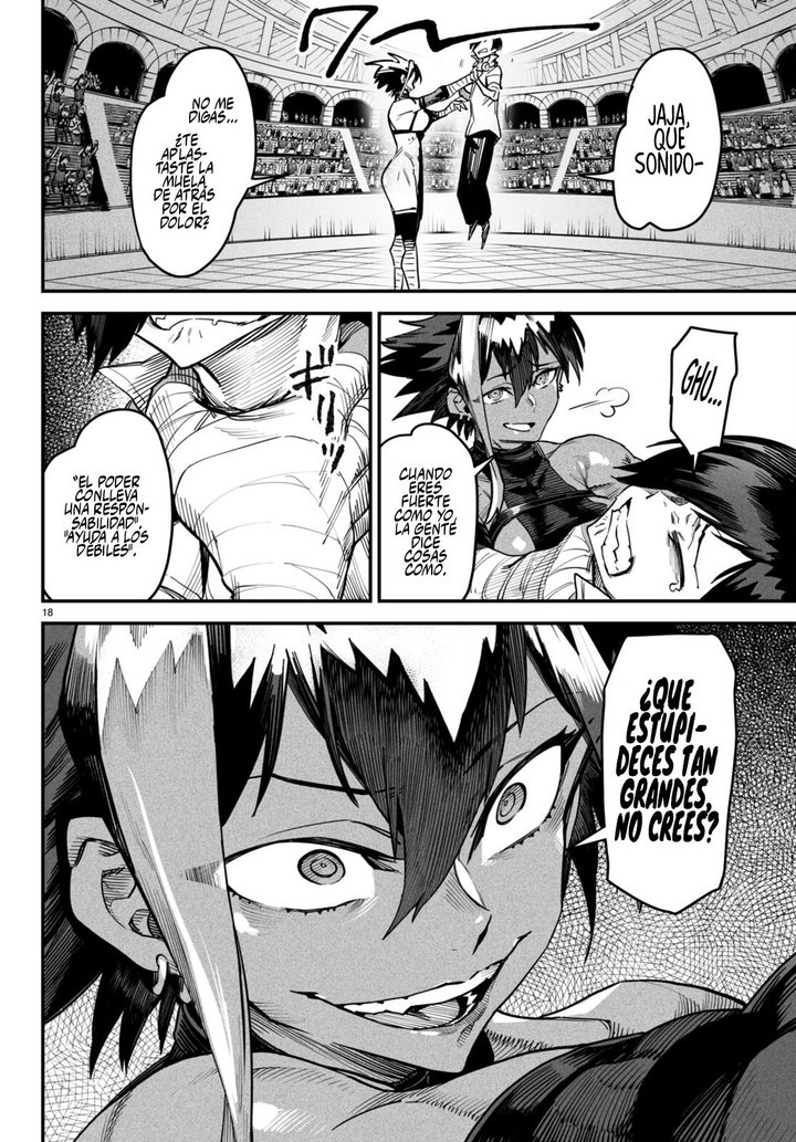 REENCARNADO EN UN COLISEO ~Utilizando la habilidad más débil para derrotar a las mujeres más fuertes y crear un harem de esclavas~ Capítulo 5 - Page 19