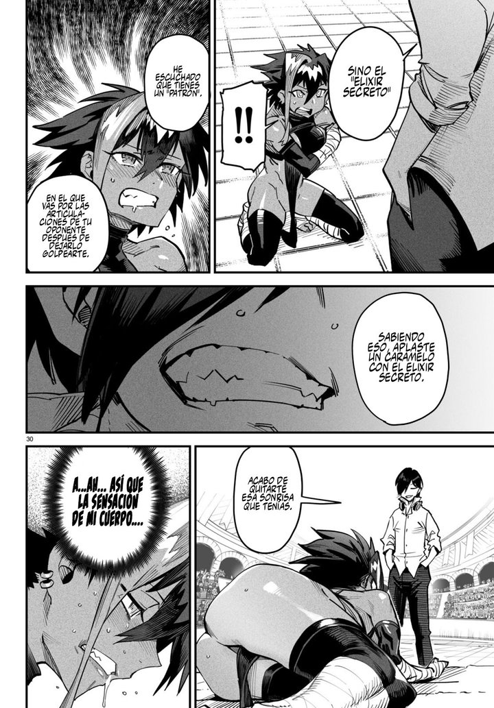 REENCARNADO EN UN COLISEO ~Utilizando la habilidad más débil para derrotar a las mujeres más fuertes y crear un harem de esclavas~ Capítulo 5 - Page 31