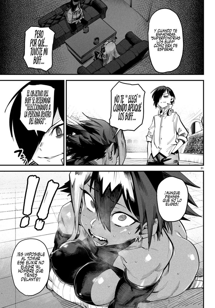 REENCARNADO EN UN COLISEO ~Utilizando la habilidad más débil para derrotar a las mujeres más fuertes y crear un harem de esclavas~ Capítulo 5 - Page 32