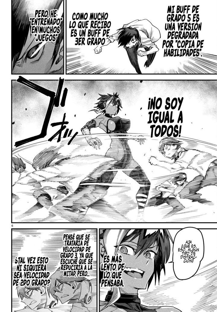 REENCARNADO EN UN COLISEO ~Utilizando la habilidad más débil para derrotar a las mujeres más fuertes y crear un harem de esclavas~ Capítulo 5 - Page 7