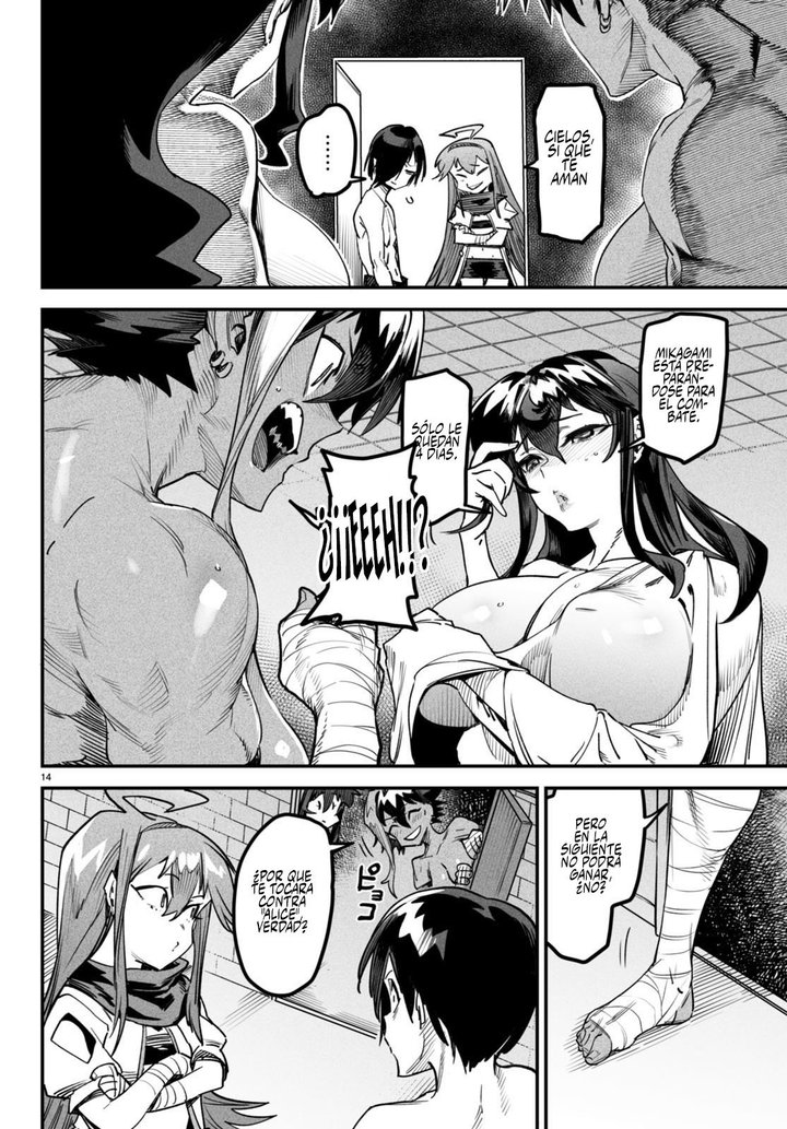 REENCARNADO EN UN COLISEO ~Utilizando la habilidad más débil para derrotar a las mujeres más fuertes y crear un harem de esclavas~ Capítulo 6 - Page 15