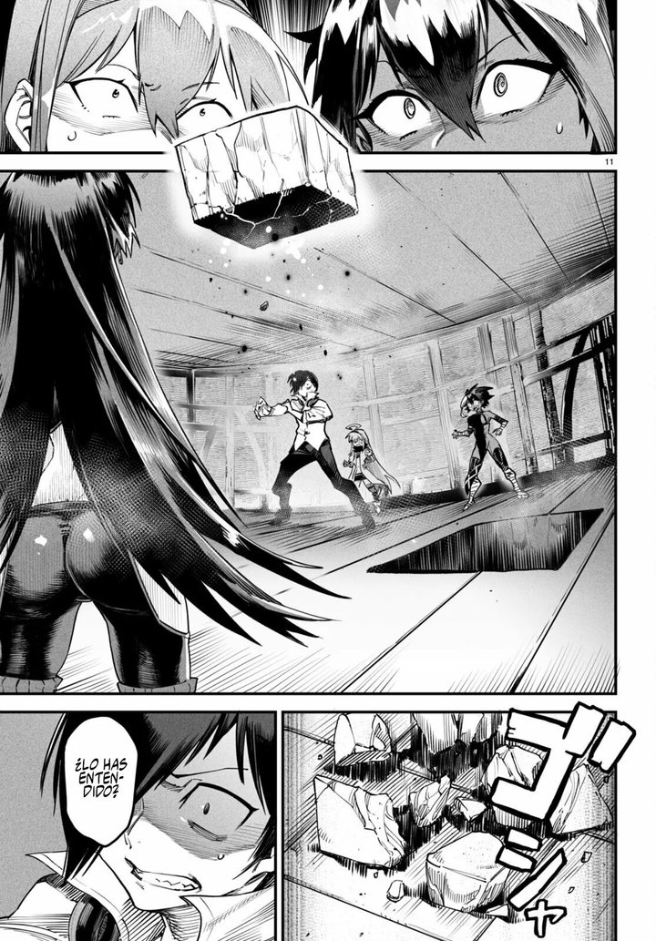 REENCARNADO EN UN COLISEO ~Utilizando la habilidad más débil para derrotar a las mujeres más fuertes y crear un harem de esclavas~ Capítulo 7 - Page 12