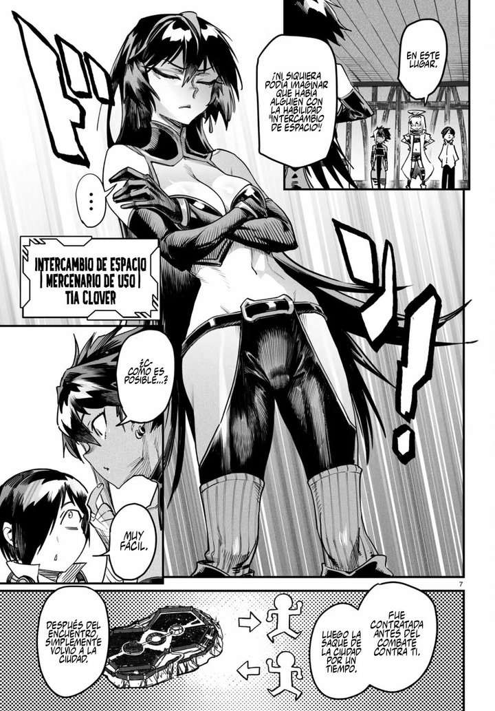 REENCARNADO EN UN COLISEO ~Utilizando la habilidad más débil para derrotar a las mujeres más fuertes y crear un harem de esclavas~ Capítulo 7 - Page 8